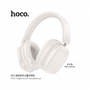 Беспроводные полноразмерные наушники Hoco W51 Delightful белые