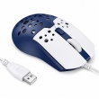 Hoco GM51 Sky проводная игровая мышь USB-A с RGB-подсветкой черно-желтая