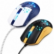Hoco GM51 Sky проводная игровая мышь USB-A с RGB-подсветкой черно-желтая