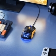Hoco GM51 Sky проводная игровая мышь USB-A с RGB-подсветкой черно-желтая