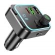 FM-трансмиттер с зарядкой Borofone BC53 Highway PD20W+QC3.0 черный