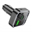 FM-трансмиттер с зарядкой Borofone BC53 Highway PD20W+QC3.0 черный