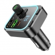 FM-трансмиттер с зарядкой Borofone BC53 Highway PD20W+QC3.0 черный