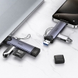 Картридер Hoco HB56 Victory 2 в 1 SD TF USB Type-C для карты памяти