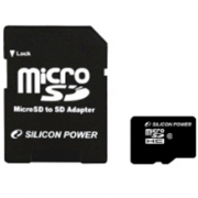 Silicon Power micro SDHC Card 32GB Class 10 + SD adapter