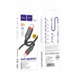 Кабель HOCO X59 Victory 60W Charging Data Cable Type-C на Type-C 3м, черный