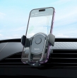 Автомобильный держатель Hoco H6 Grateful one-button car holder черный