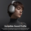 Беспроводные наушники Hoco W63 Triunfo ANC BT headphones (App) серебряные