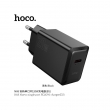 Сетевое зарядное устройство HOCO N68 Nuevo PD20W USB-C белое 