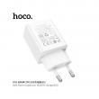 Сетевое зарядное устройство HOCO N68 Nuevo PD20W USB-C белое 