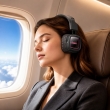 Беспроводные наушники Hoco W72 Earl III Bluetooth 6.0 с подсветкой коричневые