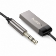 Автомобильный Bluetooth AUX-адаптер HOCO E78 Benefit с микрофоном