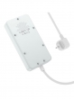 Сетевой фильтр Hoco AC8A Storm, 3USB+3BIT+USB-C, 2500W, DC 30W, 3метра , черный