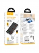 Сетевой фильтр Hoco AC8A Storm, 3USB+3BIT+USB-C, 2500W, DC 30W, 3метра , черный