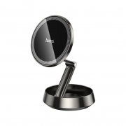 Держатель автомобильный Hoco Р83 Metal ring magnetic серый