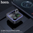 FM трансмиттер HOCO E85 PD20W+QC3.0 Charger in Car BT FM Transmitter черный