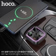 FM трансмиттер HOCO E85 PD20W+QC3.0 Charger in Car BT FM Transmitter черный
