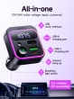 FM трансмиттер HOCO E85 PD20W+QC3.0 Charger in Car BT FM Transmitter черный