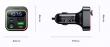 FM трансмиттер HOCO E85 PD20W+QC3.0 Charger in Car BT FM Transmitter черный