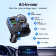 FM трансмиттер HOCO E86 Algeria 48W FM Transmitter черный