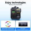 FM трансмиттер HOCO E86 Algeria 48W FM Transmitter черный
