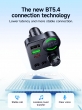 FM трансмиттер HOCO E86 Algeria 48W FM Transmitter черный