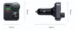 FM трансмиттер HOCO E86 Algeria 48W FM Transmitter черный