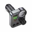 FM трансмиттер HOCO E86 Algeria 48W FM Transmitter черный