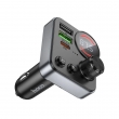 FM трансмиттер HOCO E86 Algeria 48W FM Transmitter черный