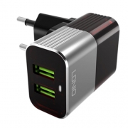 Зарядное устройство Ldnio 2 USB 2.4A + Lightning кабель (A2206)