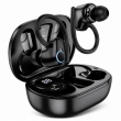 Беспроводные наушники Hoco EQ8 Pure Joy TWS Bluetooth 5.3 с заушным креплением черные