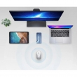 Мышь компьютерная Xiaomi Mi Portable Mouse, беспроводная, эргономичная, Silver (BXSBMW02)