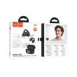 Беспроводные наушники Hoco EA9 Clear sound clip-on true wireless черные