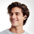 Беспроводные наушники Hoco EA9 Clear sound clip-on true wireless черные