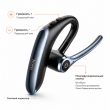 Bluetooth-гарнитура с креплением на ухо и ENC-шумоподавлением HOCO E90 Liya, Bluetooth 6.0