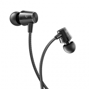 Hoco M97 Enjoy universal earphones with mic black