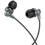 Hoco M98 Delighted metal universal earphones with microphone metal gray		