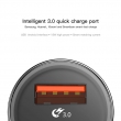 Автомобильное зарядное устройство Baseus Small Screw Type-C PD+USB Quick Charge Car Charger 36W black