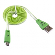 USB кабель Blast BMC-511 Green 1м