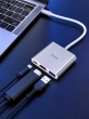 USB-концентратор Hoco HB14 Easy Use 3 в 1, Type-C, HDMI, USB 3.0, PD 67 Вт