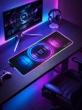 Коврик для мыши и клавиатуры игровой Hoco GM864 с RGB-подсветкой, 800×300 мм