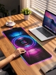 Коврик для мыши и клавиатуры игровой Hoco GM864 с RGB-подсветкой, 800×300 мм