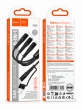 Кабель для зарядки 3 в 1 Hoco X123 Victory USB-A/Type-C - Lightning, Type-C, Micro-USB, 3 А