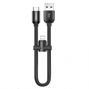 Кабель Baseus U-shaped USB-A to USB-C/Lightning