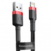 Кабель Baseus Cafule Cable USB - Lightning red+black 3m