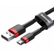 Кабель Baseus Cafule USB - microUSB red+black 1m