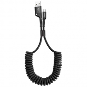 Baseus Fish eye Spring Data Cable (CATSR-01) Tupe-C